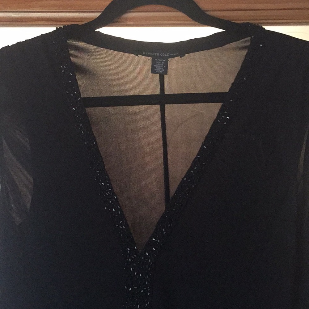 Black cocktail dress